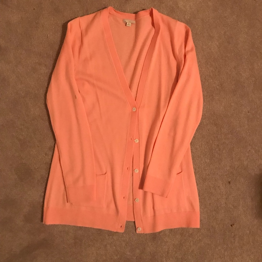 Gap peach cardigan size m